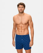 Bóxer de hombre Abanderado azul marino