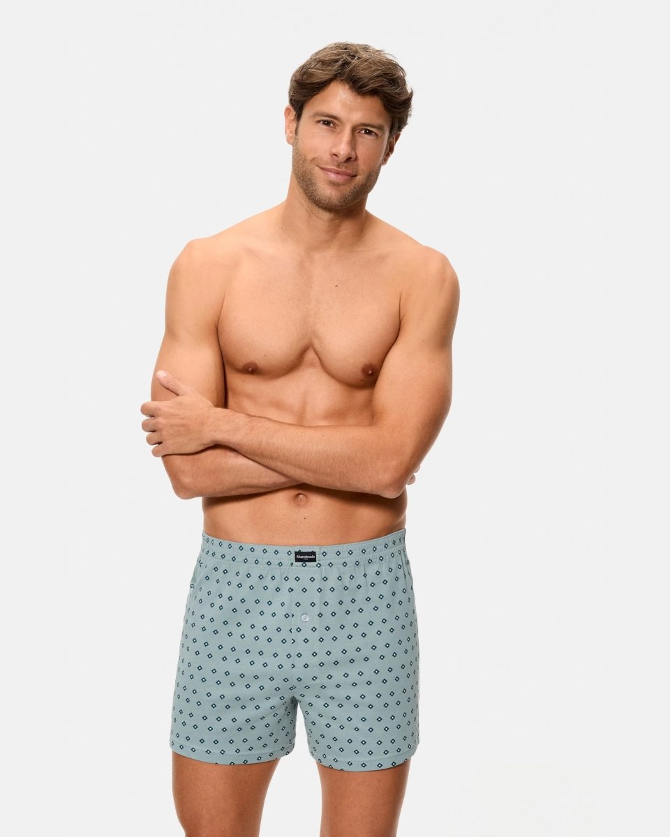 Bóxer Abanderado de algodón con diseño mix corbata