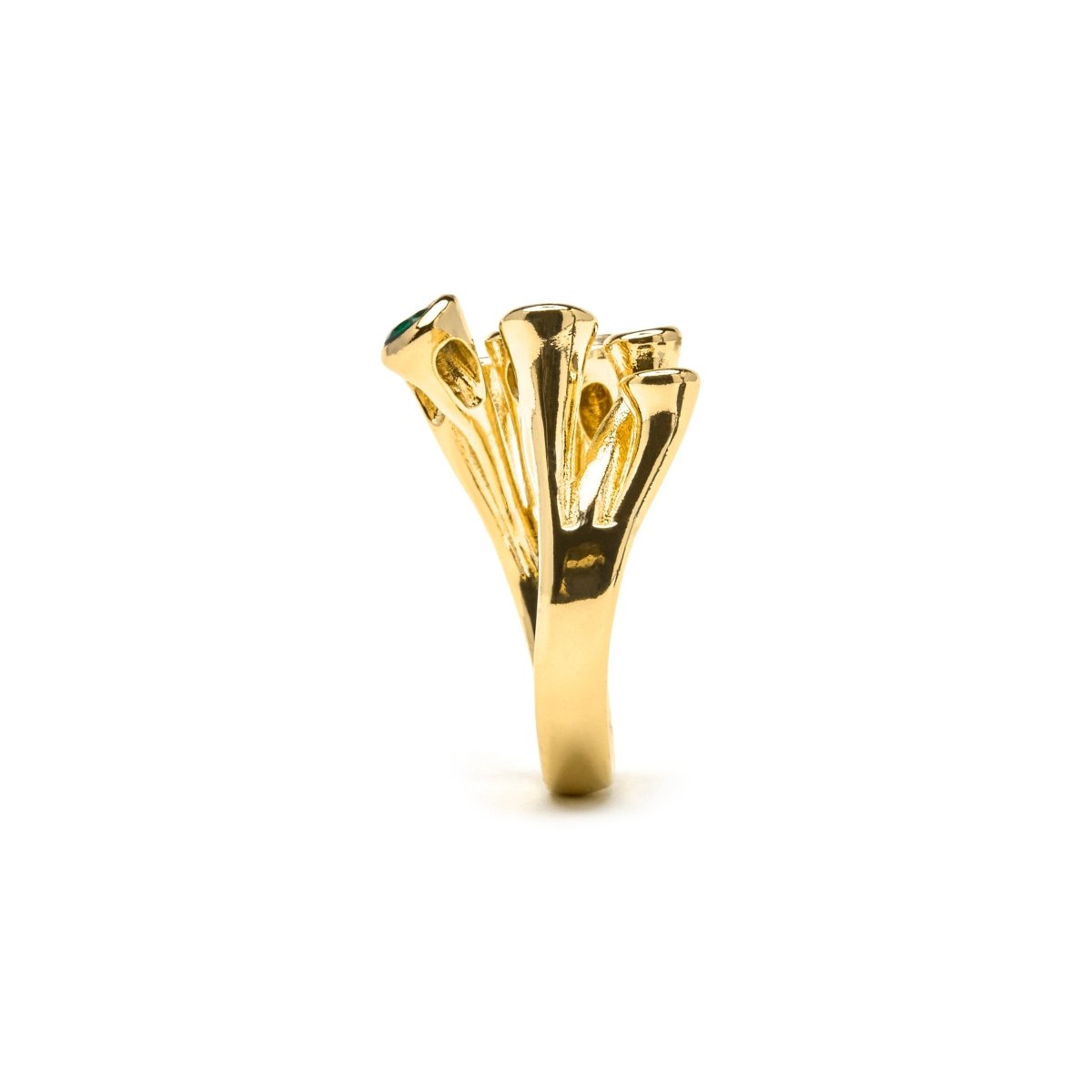 Anillo oro amarillo 18k mujer