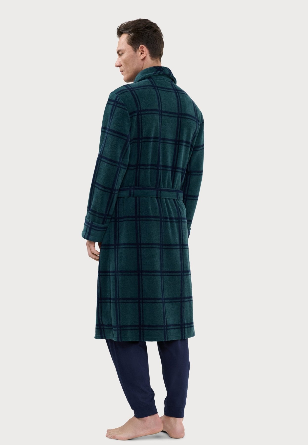 BATA HOMBRE DE FORRO POLAR VERDE