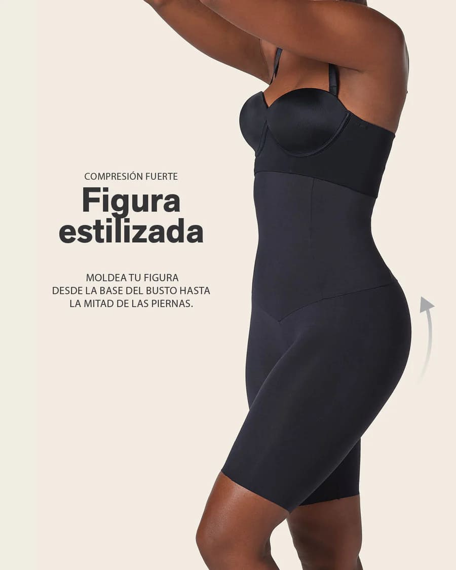 BRAGA FAJA DE TIRO ALTO CONTROL DE ABDOMEN Y CINTURA FIGURA ESTILIZADA