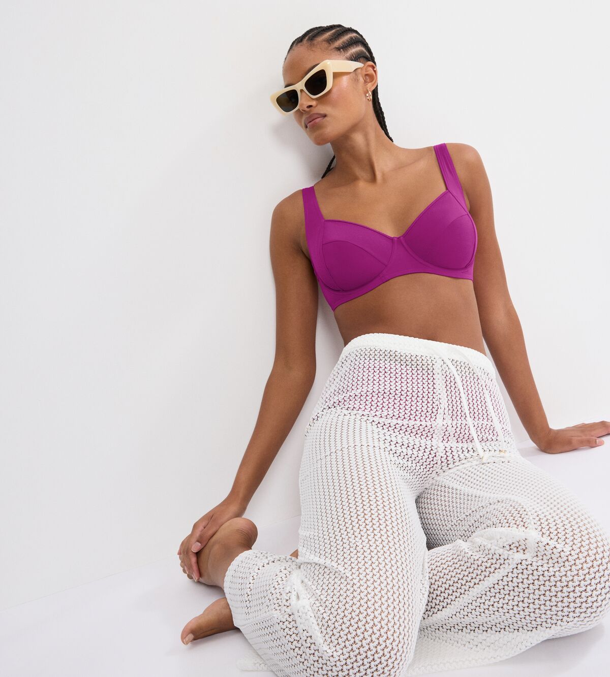 Bikini Triumph fucsia gran sujeción