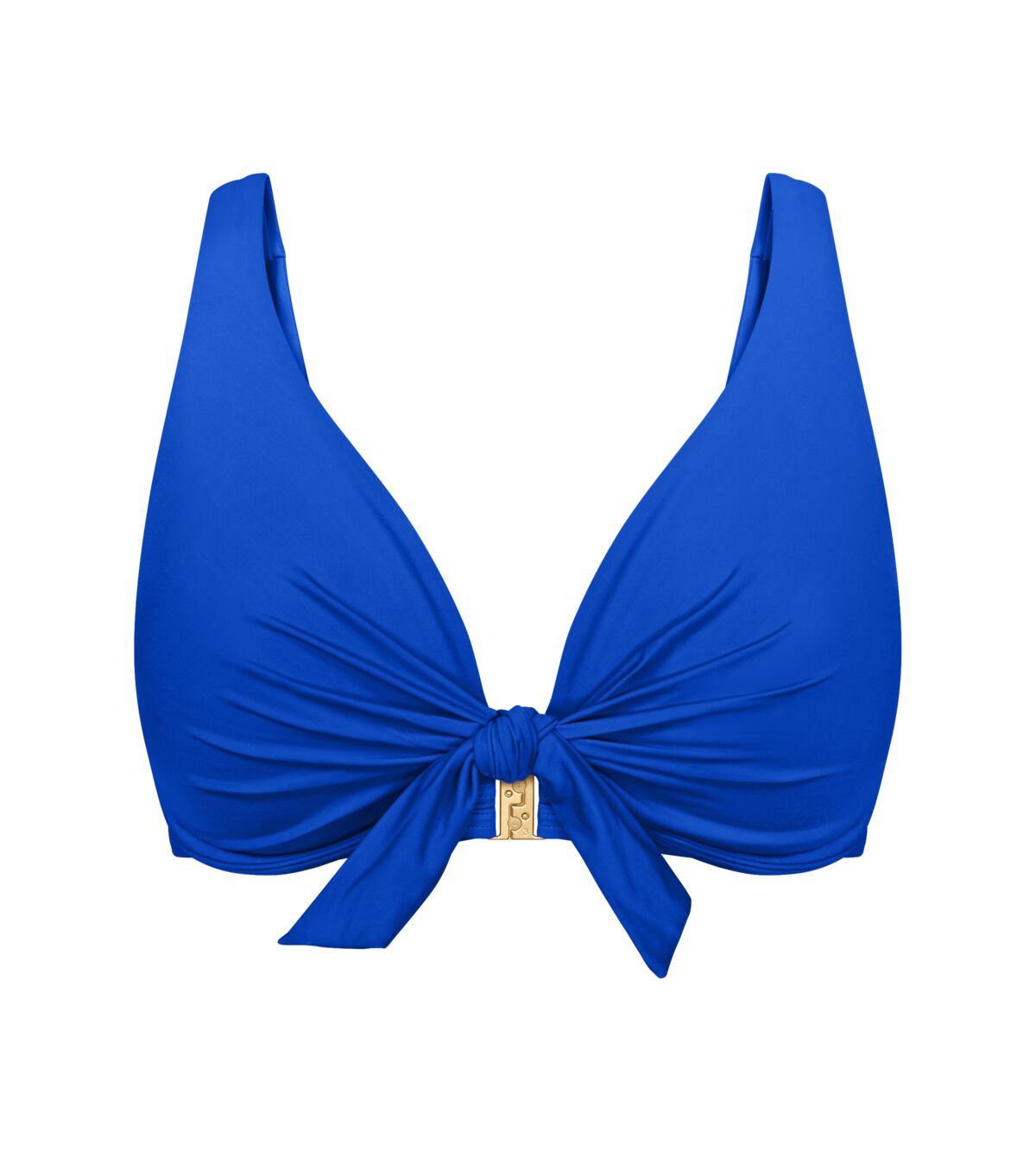 Bikini azul mujer con máxima sujeción