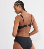 Bikini negro mujer Triumph con aros