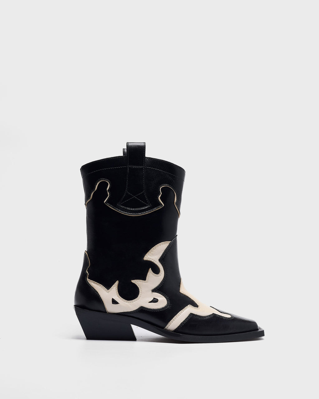 Bota cowboy Lory Western Negro