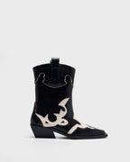 Bota cowboy Lory Western Negro