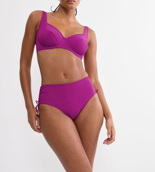Braguita bikini ajustable mujer fucsia