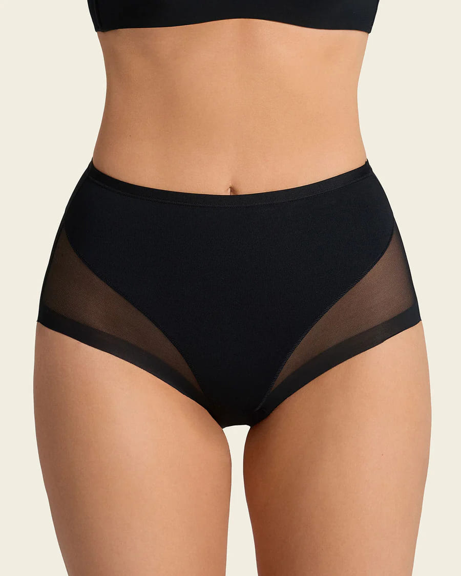 Braguita invisible Beige negro