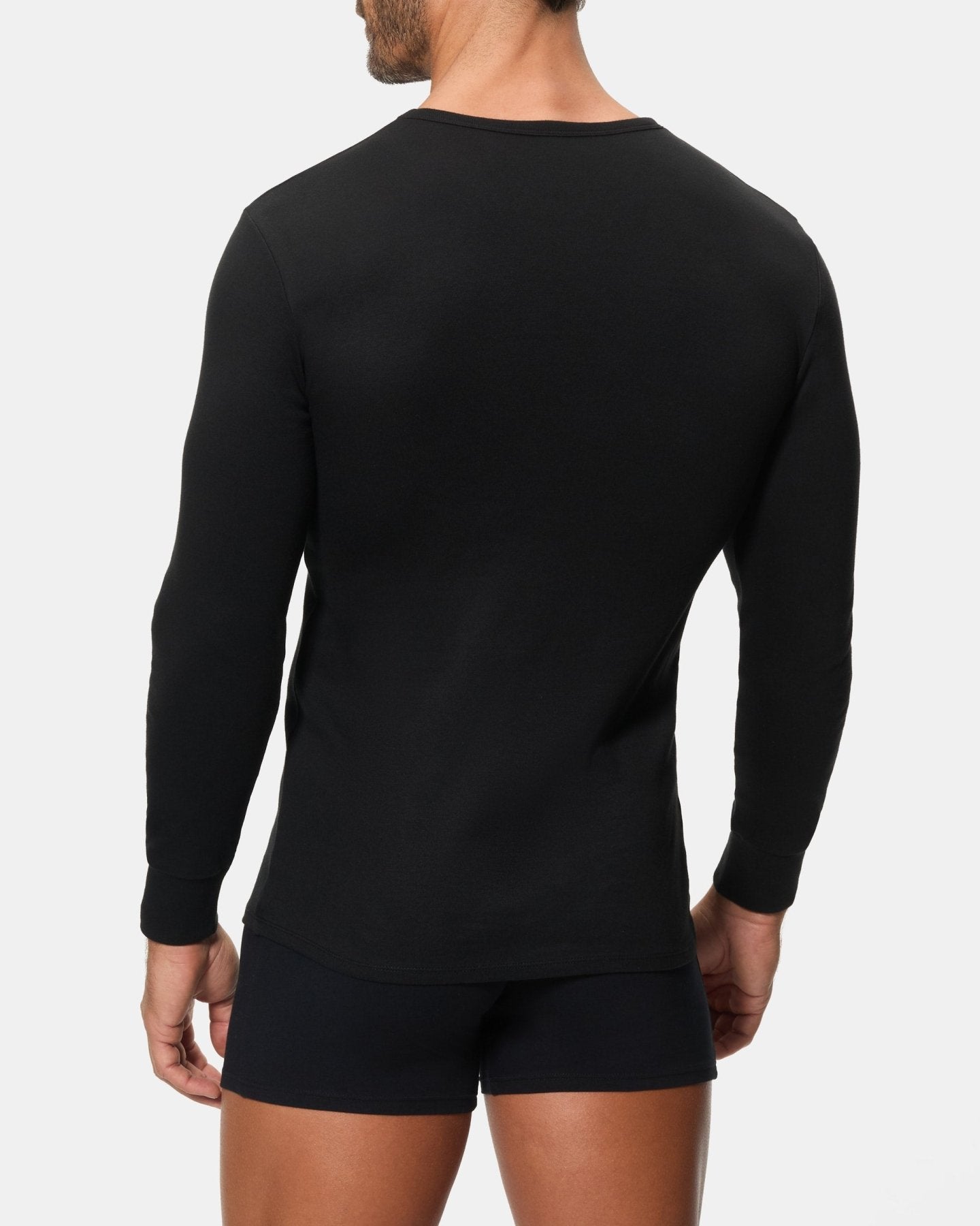 CAMISETA-INTERIOR-MANGA-LARGA-CUELLO-REDONDO-ABANDERADO-ESPALDA-NEGRO