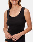 CAMISETA-TIRANTES-ALGODON-MUJER-PRINCESA-NEGRO