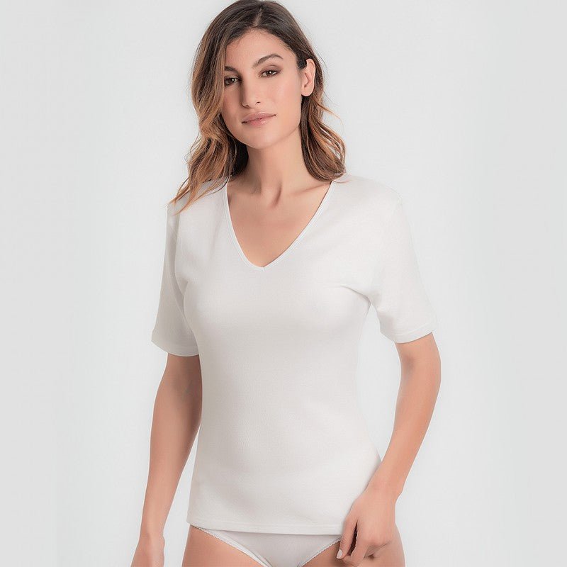 CAMISETA_TERMICA_MUJER_MANGA_CORTA_CUELLO_DE_PICO-PRINCESA