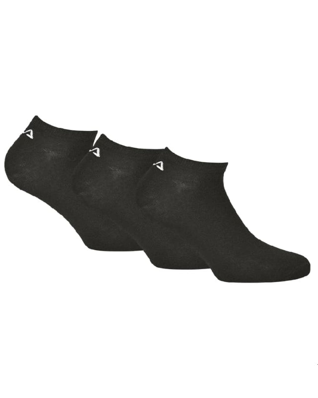 Calcetines cortos negros para zapatillas