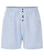 Calzoncillo bóxer hombre de algodón 100 % azul celeste