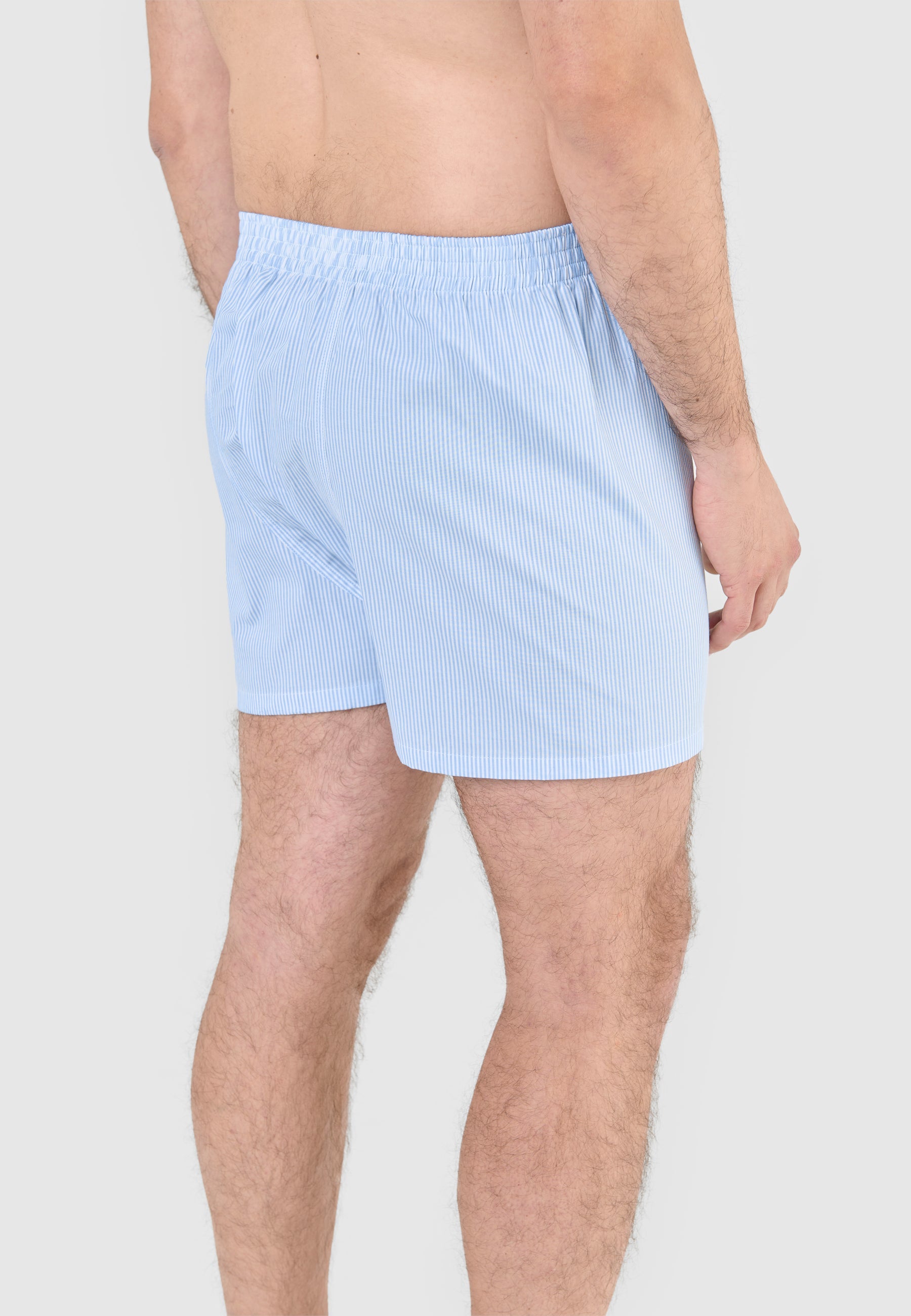 Calzoncillo bóxer masculino de algodón popelín