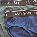 Calzoncillos slip hombre ajuste elástico