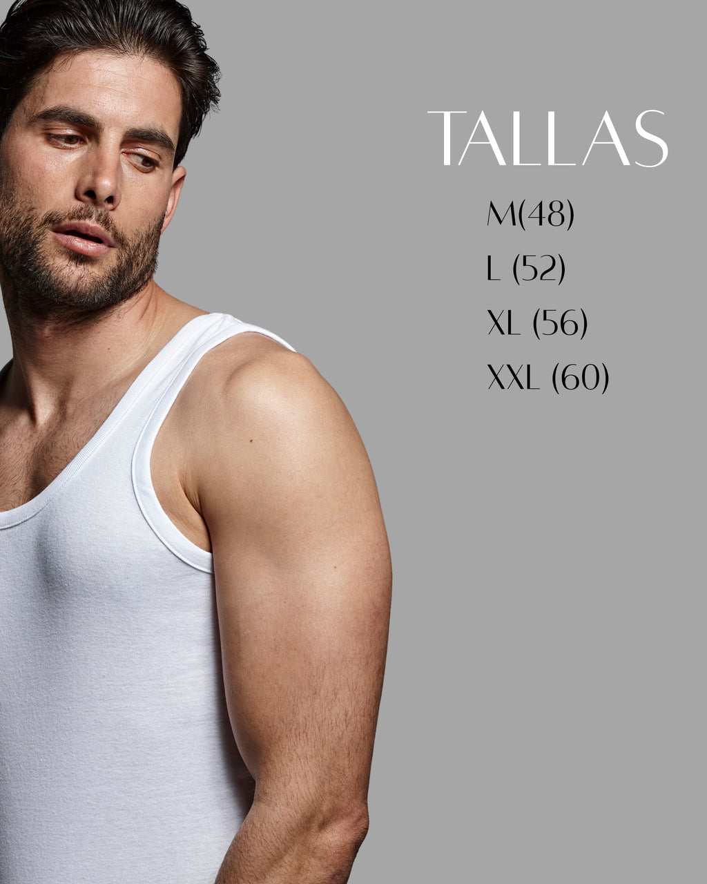 Camiseta interior hombre ajuste segunda piel