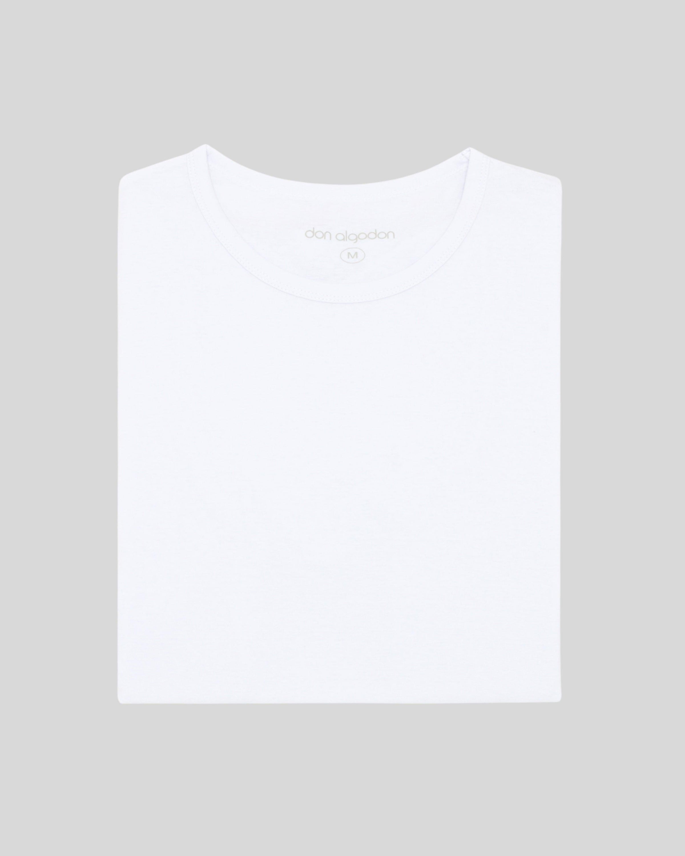 Camisetas básicas blancas unisex