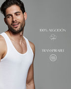 Camisetas interiores algodón hombre Don Algodón