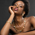 Collar de inspiración africana