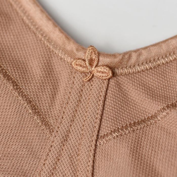 Detalle flor sujetador JANA beige