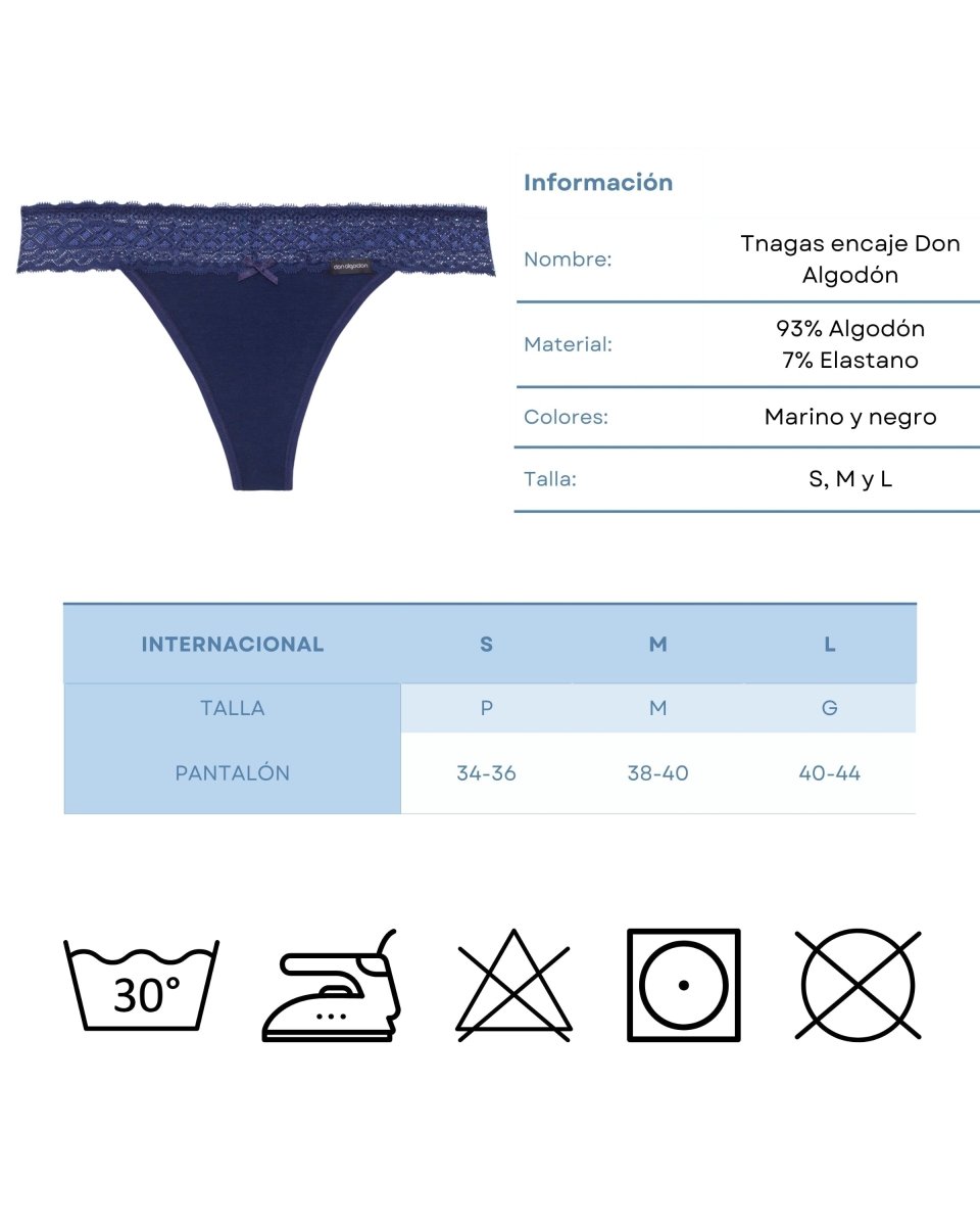 Información de talla