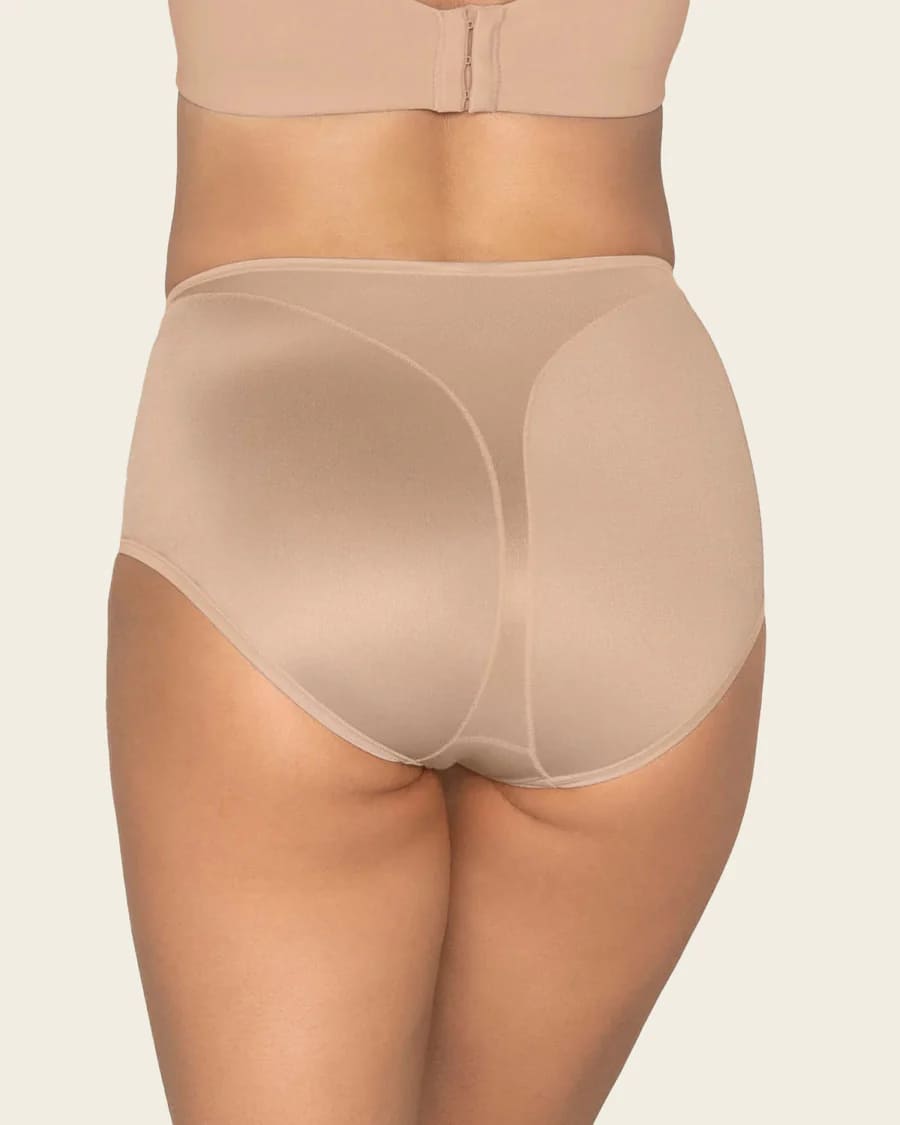 PACK DE 2 BRAGUITAS BEIGE DE TIRO ALTO COMPRESION DE ABDOMEN DE LEONISA