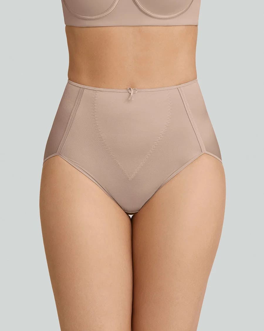 PACK DE 2 BRAGUITAS DE COMPRESION - LEONISA - BEIGE