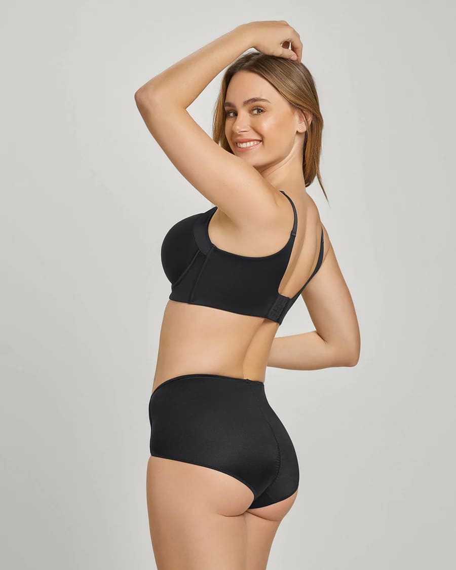 PACK DE 2 BRAGUITAS NEGRAS DE COMPRESION