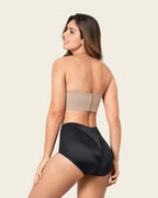 PACK DE 2 BRAGUITAS NEGRAS DE TIRO ALTO COMPRESION DE ABDOMEN DE LEONISA