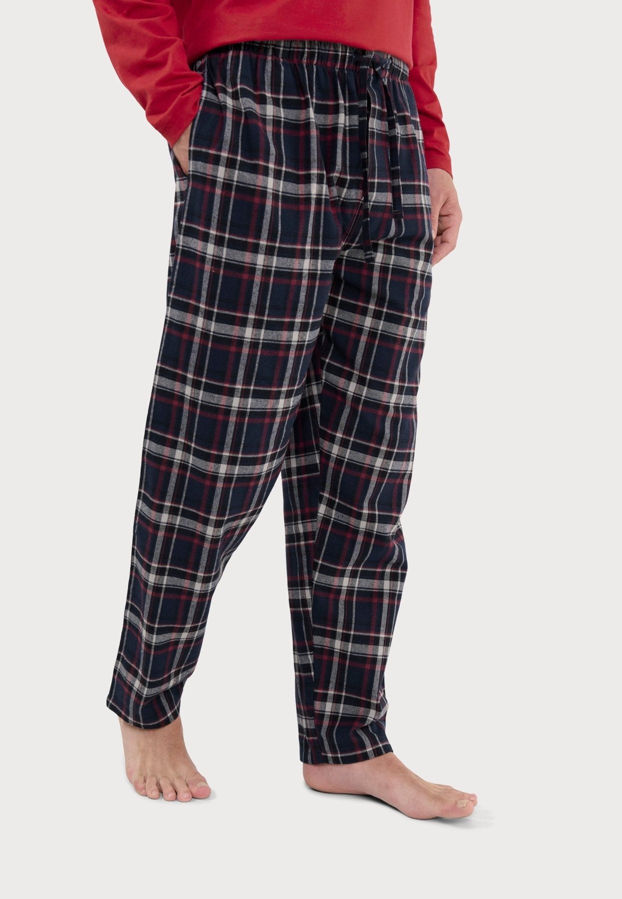 Pantalón de pijama para hombre de cuadros