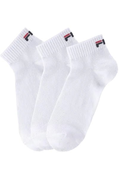 Pack 3 calcetines tobilleros FILA Blanco