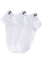 Pack 3 calcetines tobilleros FILA Blanco