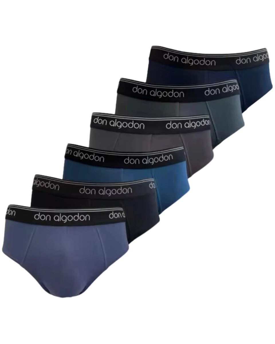 pack de 6 slips para hombre Don Algodón