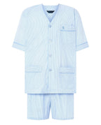 Pantalón corto pijama hombre con botones
