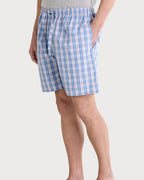 Pantalón pijama hombre a cuadros azules y rosas