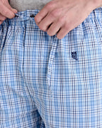 Pantalón pijama hombre azul disponible en tallas M a XXXL