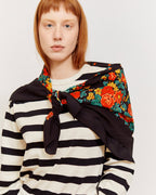 Pañuelo de verano estampado floral
