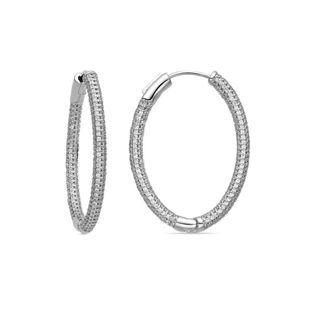 Pendientes Libub acabado plata
