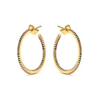 Pendientes elegantes con circonitas