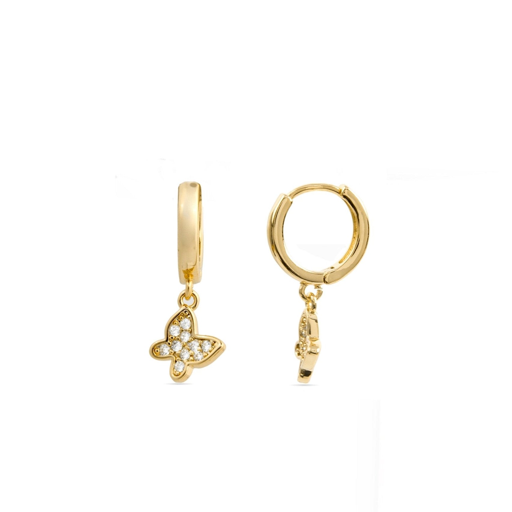 Pendientes oro amarillo 18k mujer