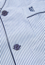 Pijama corto algodón rayado hombre