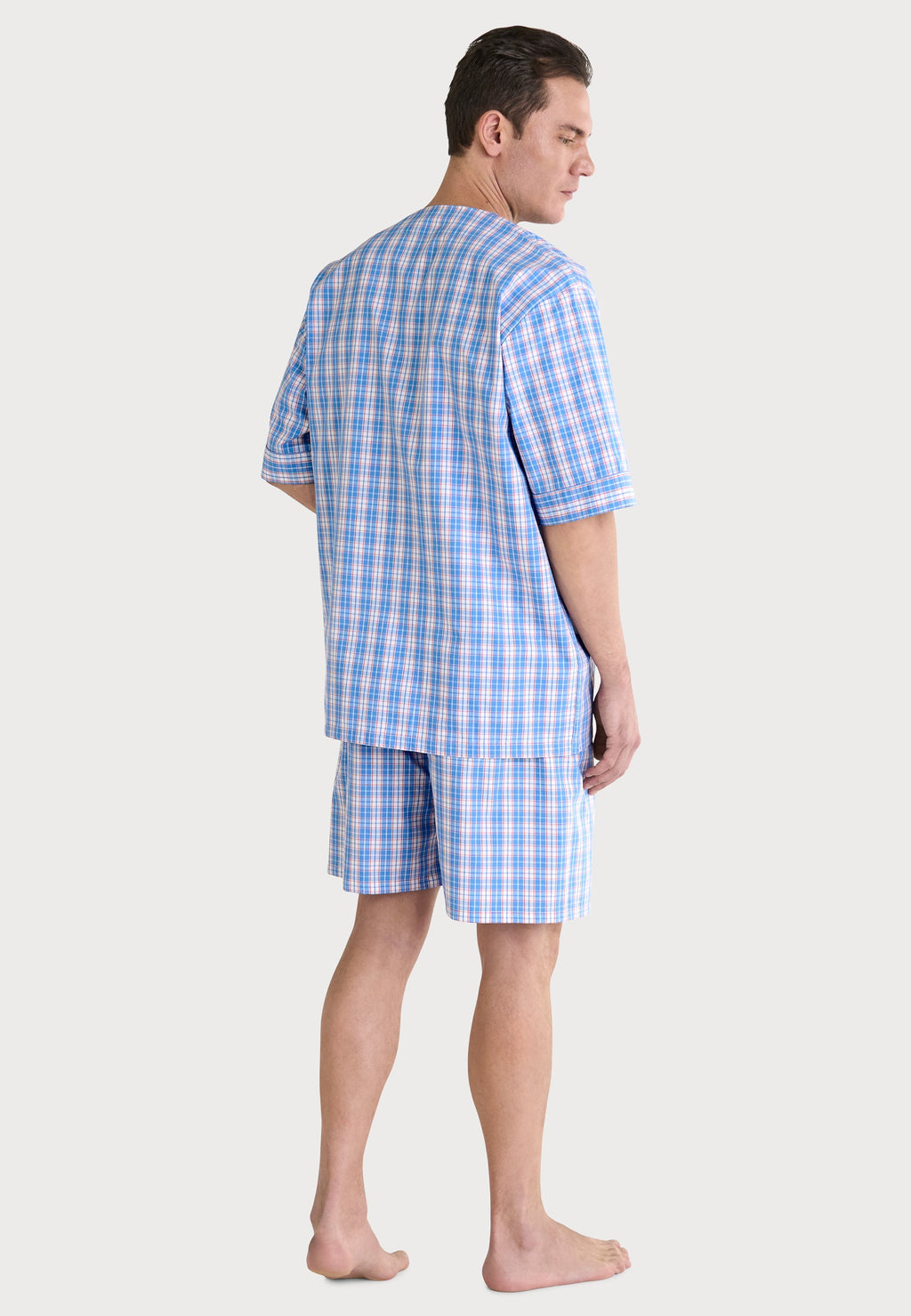 Pijama corto hombre cuello judo
