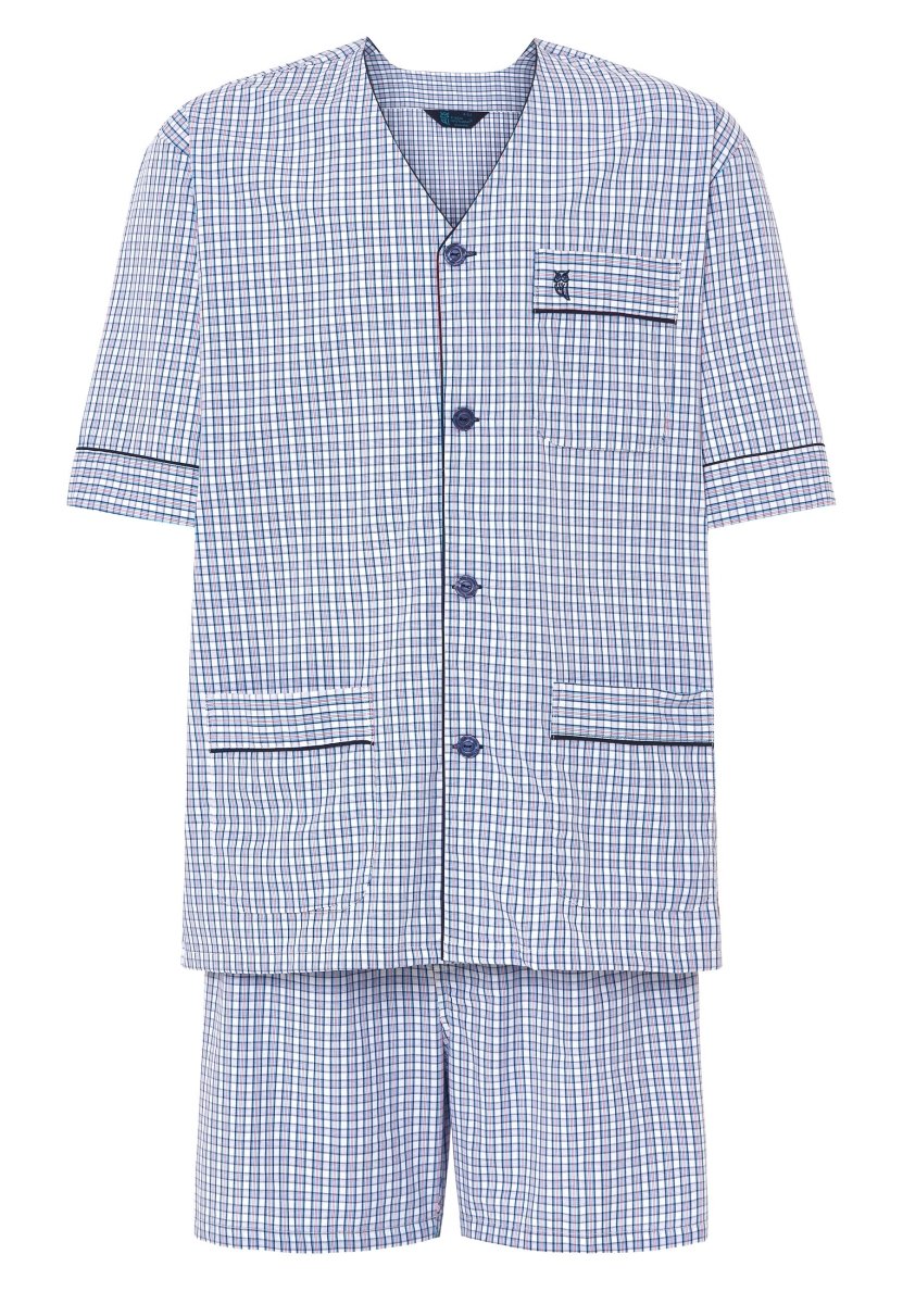 Pijama hombre fresco verano algodón