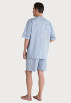 Pijama hombre manga corta rayas