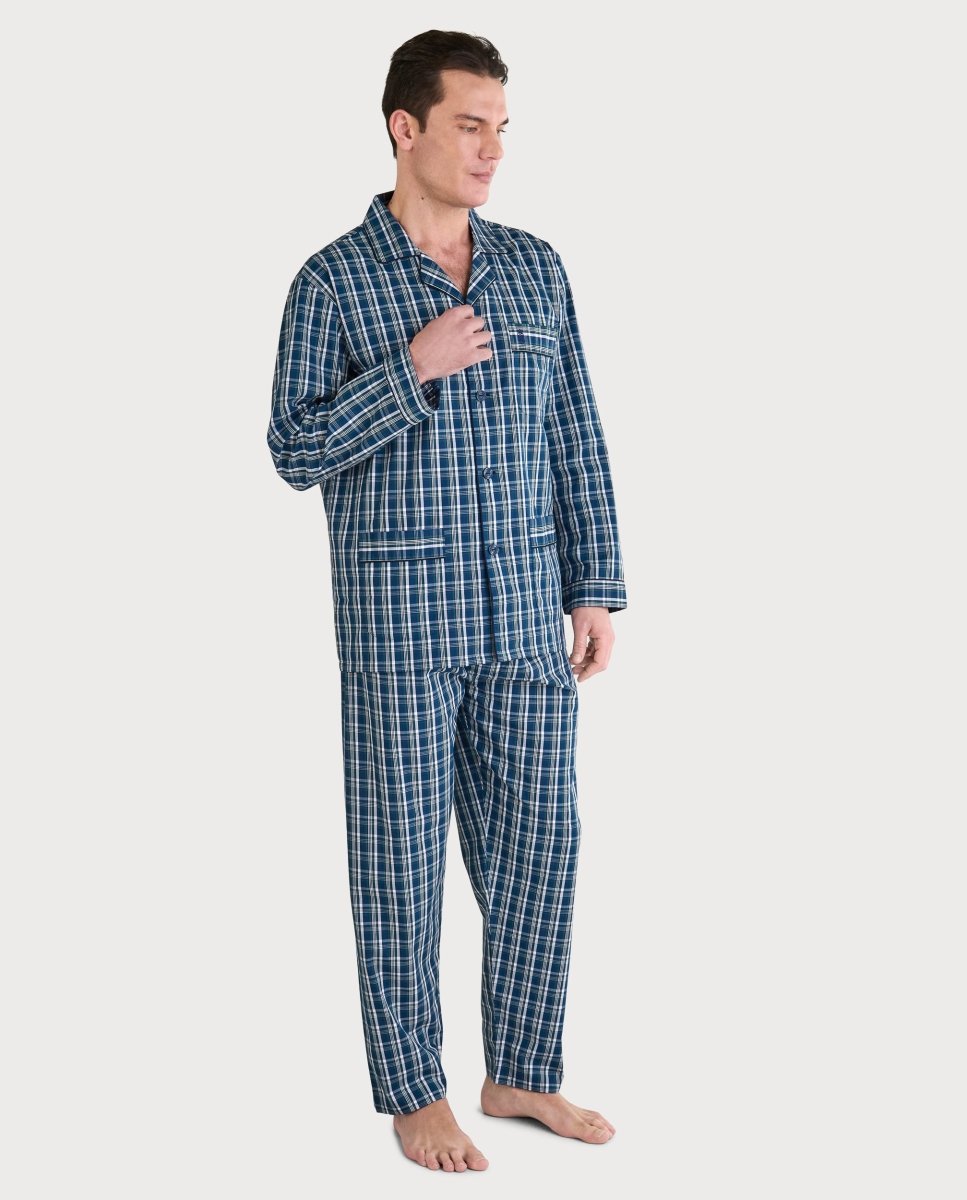 Pijama largo de hombre 