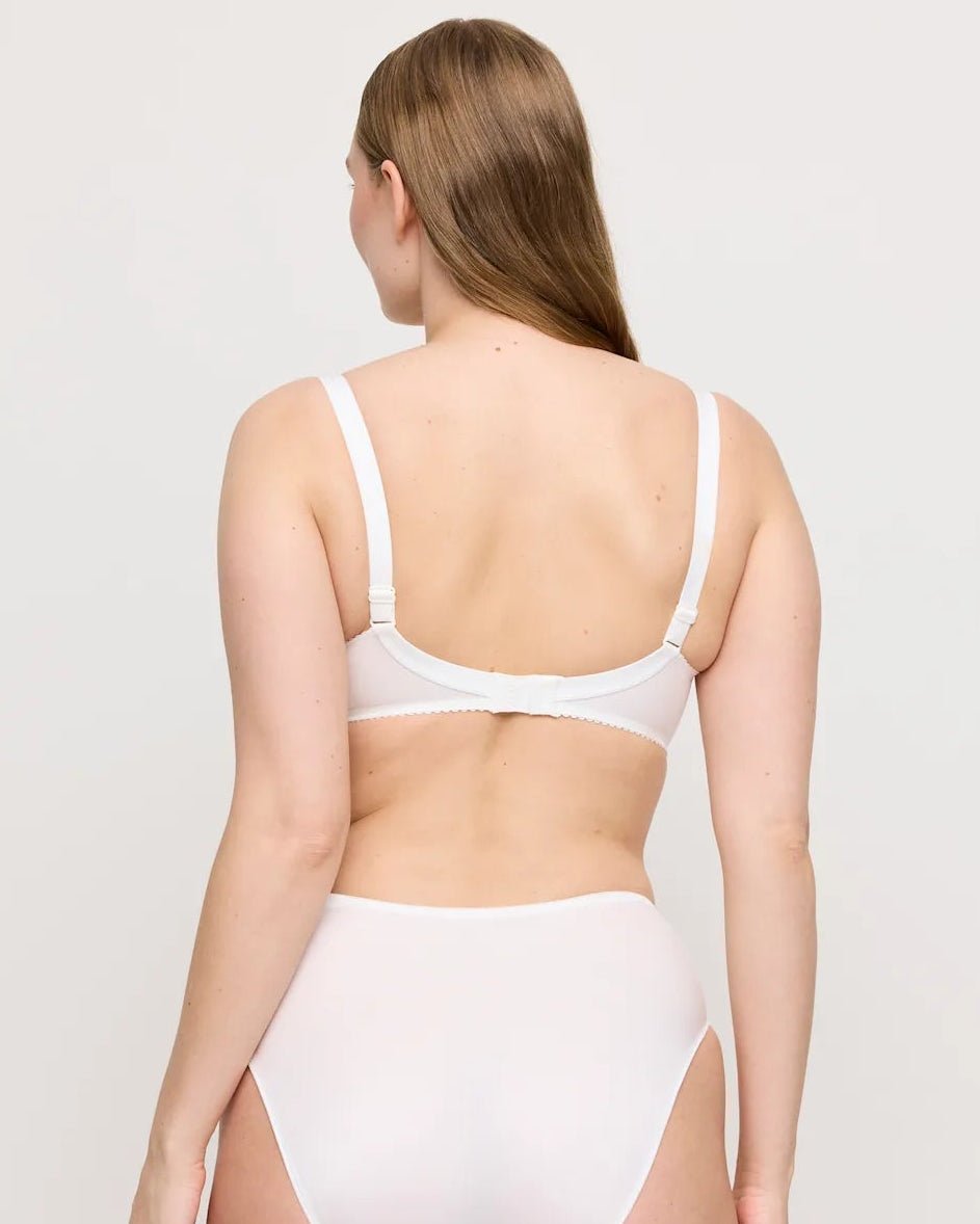 SUJETADOR SIN COSTURAS CON ARO "SATIN" - PRIMA DONNA-CAVA-ESPALDA