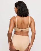 SUJETADOR SIN COSTURAS CON ARO "SATIN" - PRIMA DONNA-COGNAC-ESPALDA