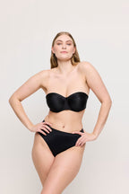 Sujetador Prima Donna Satin negro sin tirantes
