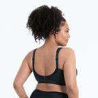 Sujetador deportivo Anita Active Momentum negro vista trasera