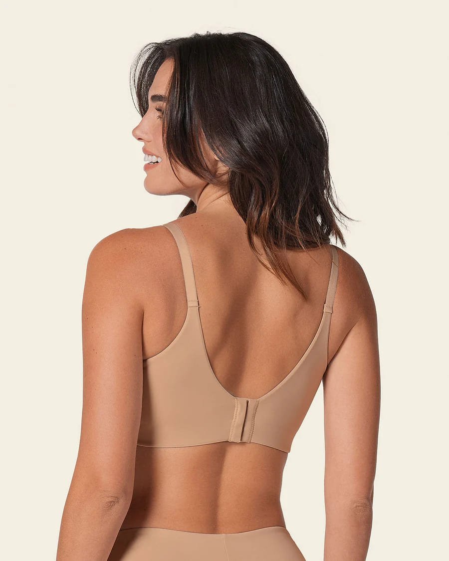 Sujetador push-up suave y cubrimiento alto de Leonisa piel